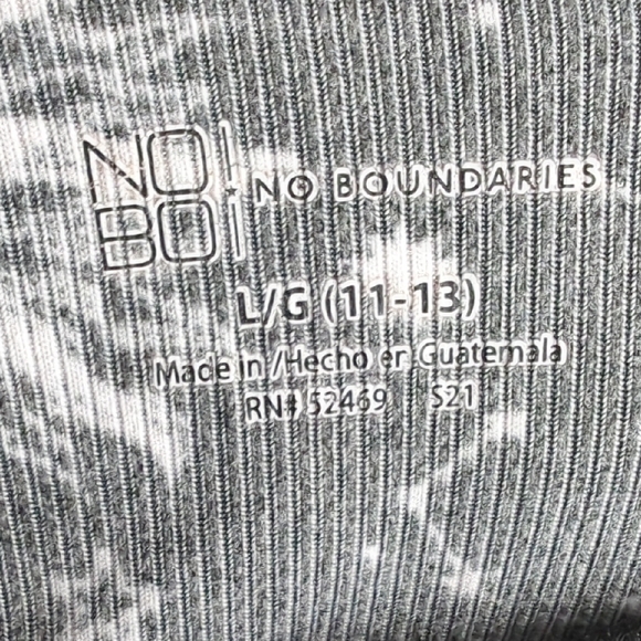 NoBo Black Sun Moon Celestial Fitted Ribbed Top Juniors Large 11-13 Whimsigoth - Picture 9 of 15